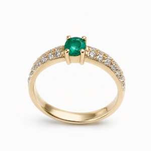 Anillo esmeralda imperial